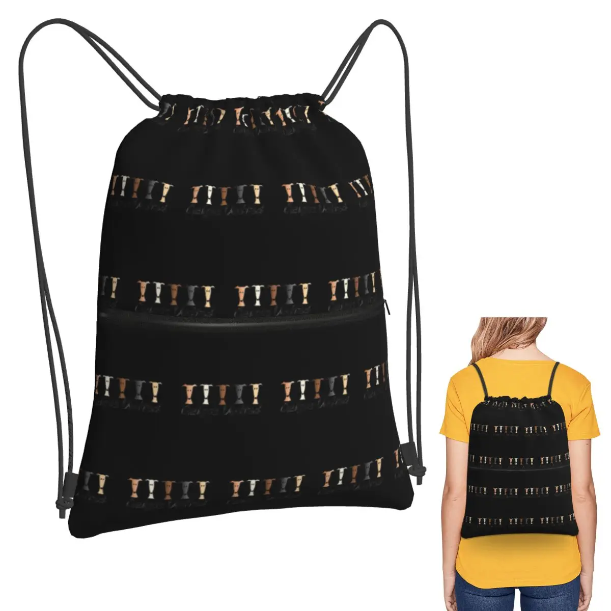 

Рюкзаки Galgos United Greyhound, многофункциональные портативные сумки на шнурке, сумка для мелочей, сумки для книг для путешествий, школы