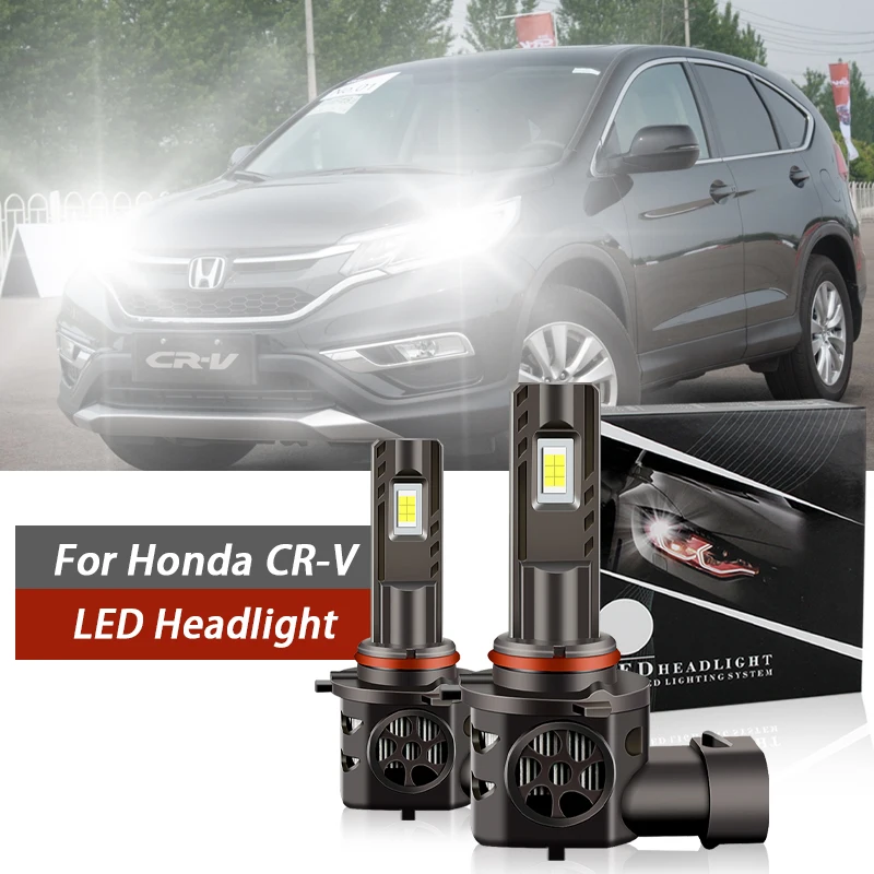 

2pcs LED 9005/HB3 H11 Headlight Bulbs High Low Combo Four-sides Lamps Kit For Honda CR-V CRV 2015 2016 2017 2018 2019 2020 2021