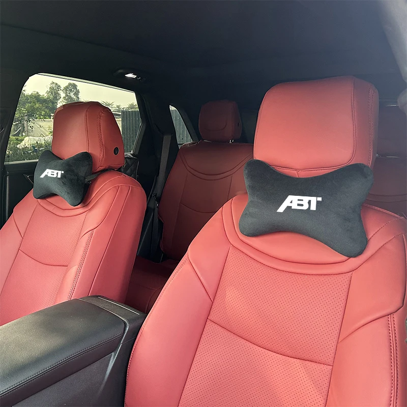 مقعد السيارة رئيس دعم الرقبة الراحة حامي السيارات الرقبة الوسائد مسند الرأس لمقعد أودي فولكس فاجن سكودا ABT موتور سبورتسلاين