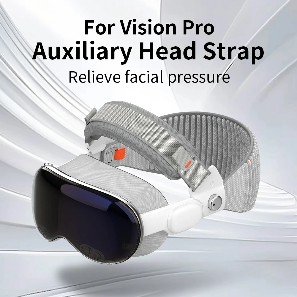 

For Vision Pro Headbands Comfortable Adjustable Head Strap Reduce Head Pressure Distribution Decompression Headband Accessories