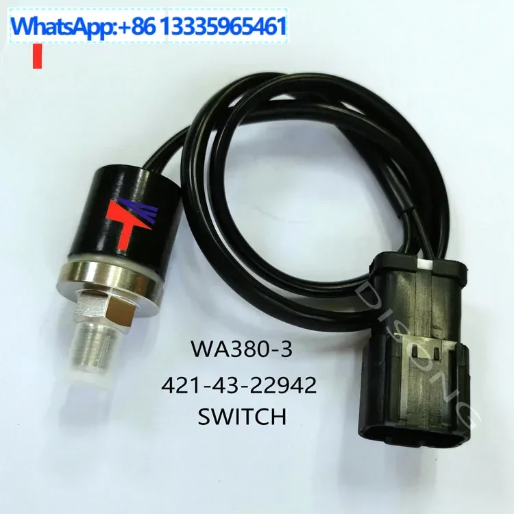 

Loader Parts WA380-3 Brake Pressure Switch 421-43-2294 2