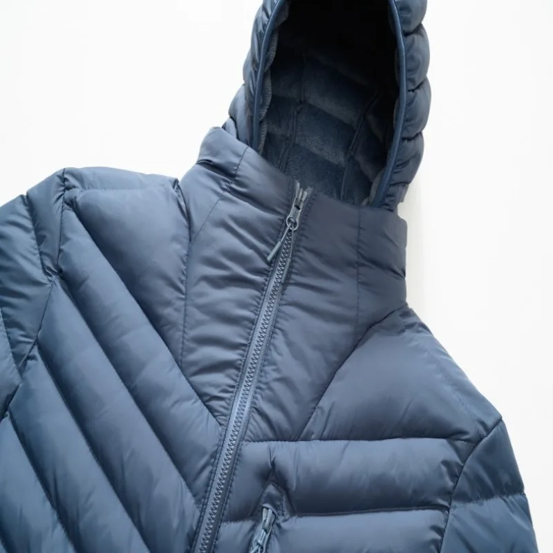 LEOSOXS Lightweight Solid Cotton Padded Coat Men Women Warm Thicken Hooded Jacket Outdoor Casual Winter