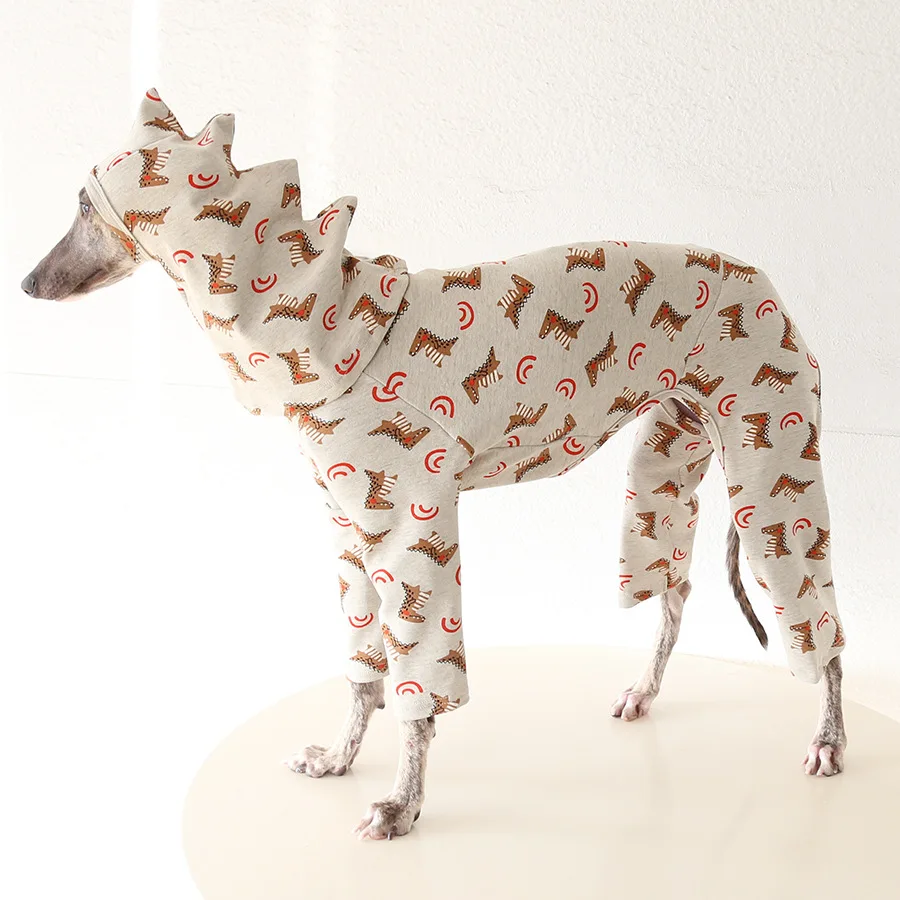 

Mutihome Little Dinosaur Colored Pet Clothes Cotton Pajamas Italian Little Lingti Huibit Dog Clothes Pet Clothes Pet Suppliers