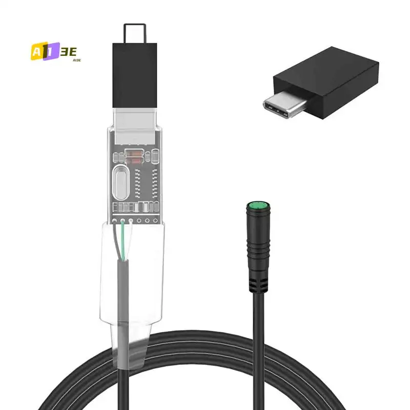 A13E-OTG-USB USB Programing Cables For Bafang Mid Drive Kit BBS01 BBS02B BBSHD To Changes PAS Speed Parameters