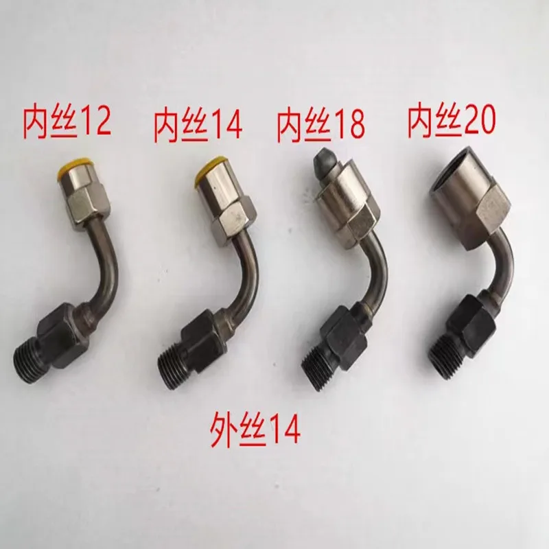 

Conector de Conversión de Tubería de Aceite para Inyector Common Rail Diésel, Rosca Exterior M12 M14, para Banco de Pruebas