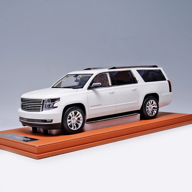 

Модель автомобиля из смолы 1:18 Масштаб 2015 внедорожник Внедорожник расширенная версия Модель автомобиля игрушки для взрослых Классика Коллекция сувенир подарок дисплей