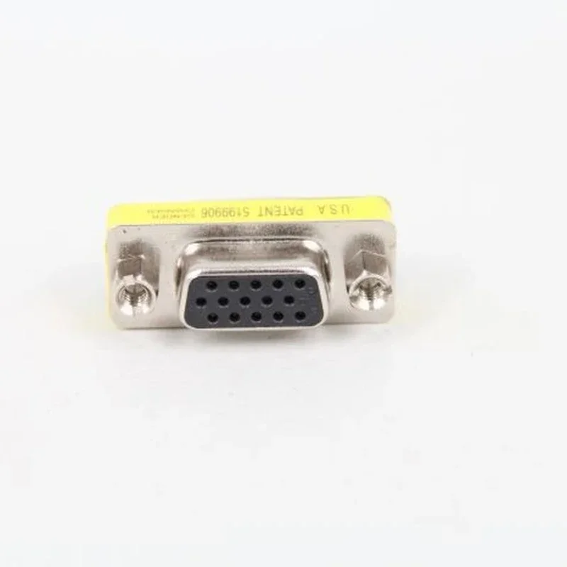 RS232 Com D-Sub 9/15핀 암수 VGA 플러그 커넥터 미니 젠더 체인저 어댑터 DB9/DB15