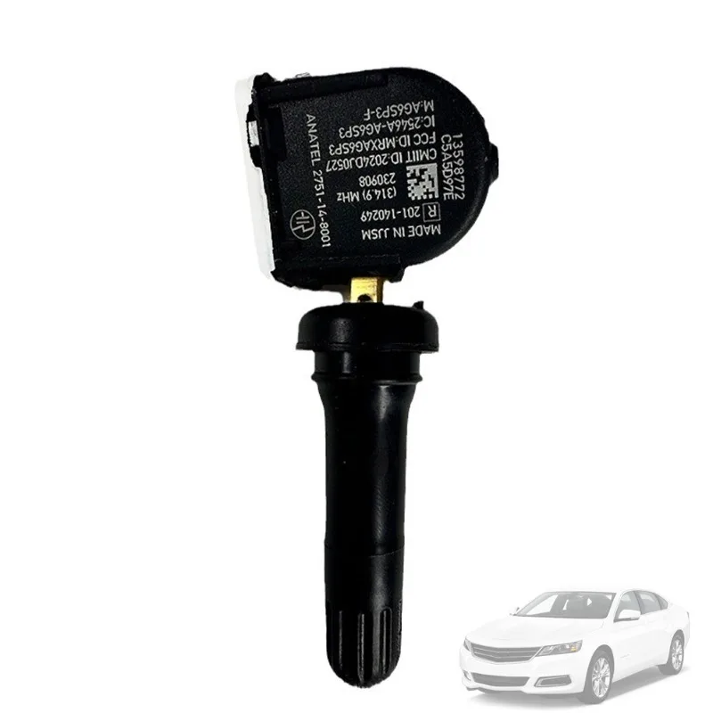 أداة فحص السيارة نظام مراقبة مستشعر ضغط الإطارات TPMS 315MHz 13598772 لسيارة شيفروليه الاعتدال كروز 2018-2023 GL8