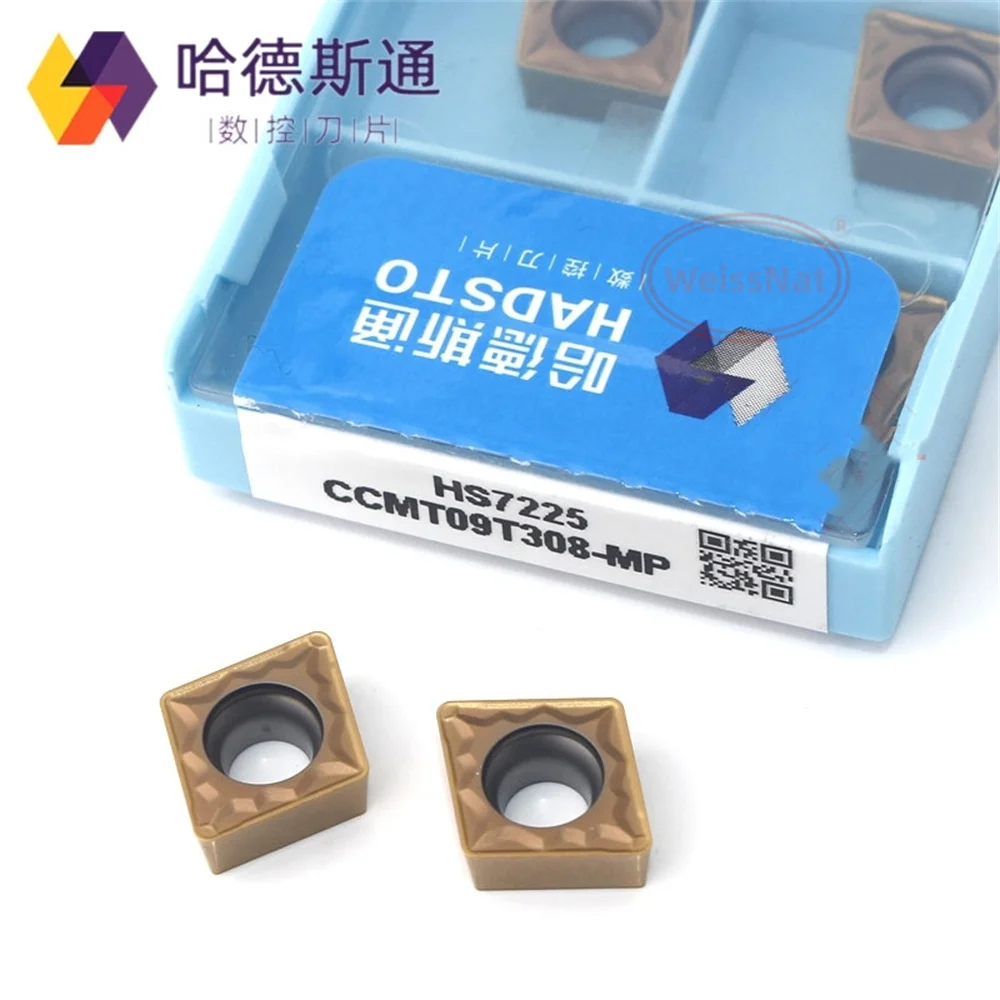 HADESTO CCMT060204 CCMT060208 CCMT09T304 CCMT09T308 CCMT120408-MP TM TF HS7125 HS8125 HS7225 คาร์ไบด์แทรก CCMT แทรก