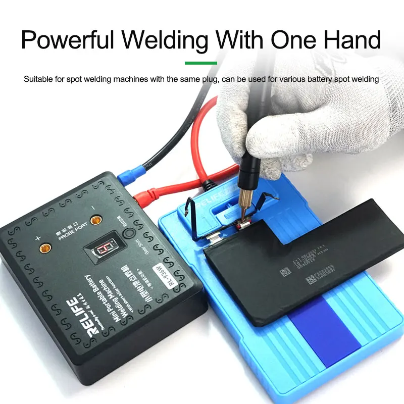 RL-936WF Multifunctional Battery Spot Welding Fixture 400A highCurrent Universal Interface for all Kinds of Battery Spot Welding