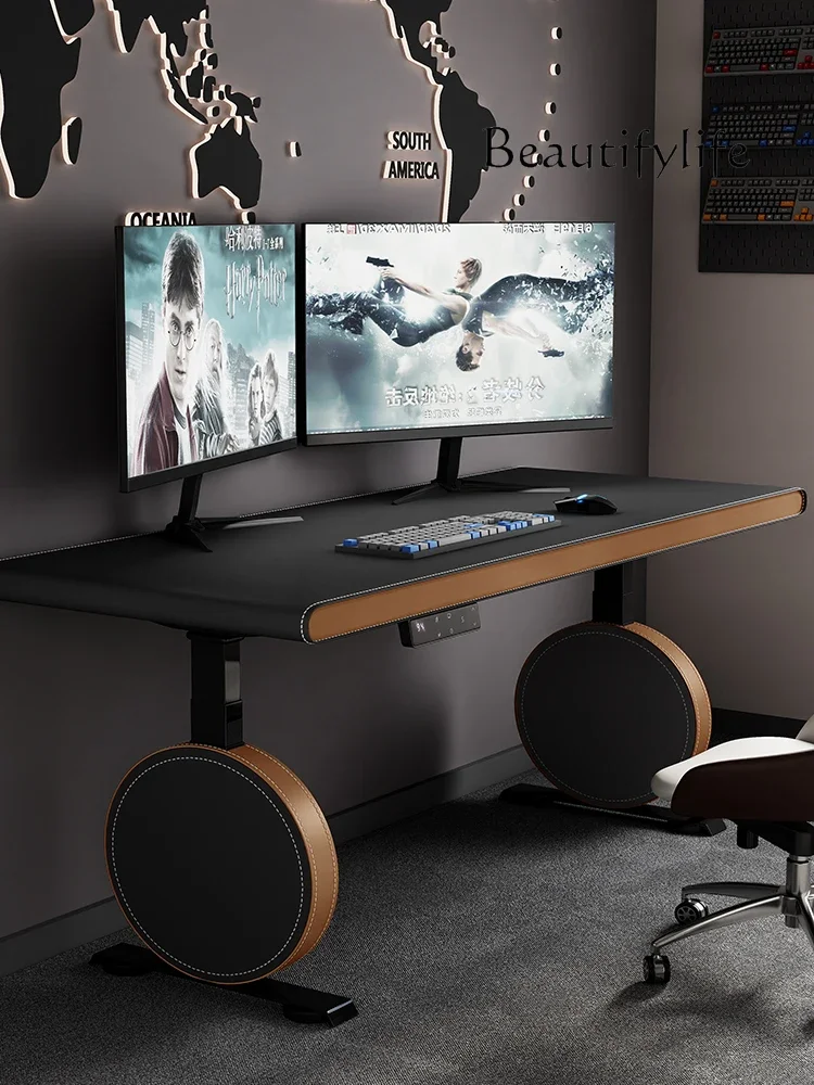 LNew Table élévatrice électrique bureau ordinateur Table établi Intelligent debout bureau e-sports Table