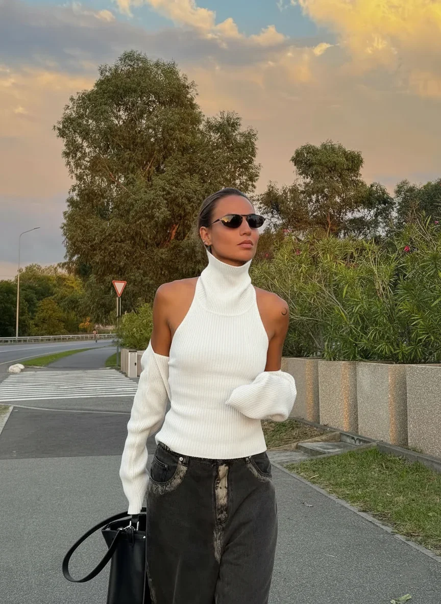 White Top and Cape