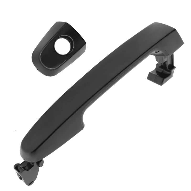 LH  RH Outside Door Handles for TOYOTA Carola 2004 to 2006 fit OEM 69211-11010 / 69211-AA020 Black New Style and High Quality