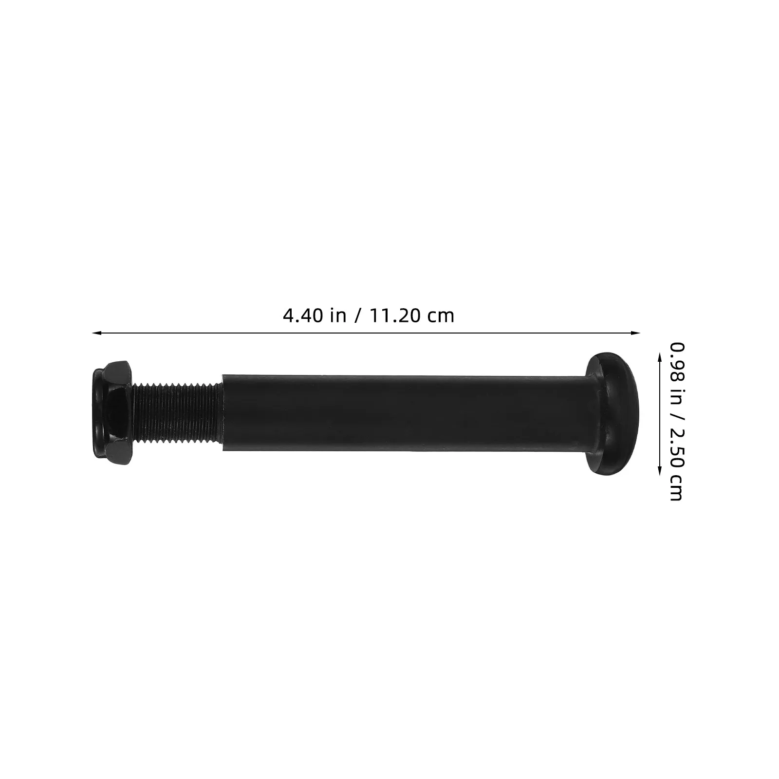 1Pair Professional Pedal Spindle Bolts Compatible with Elliptical Machines and Dynamic Bikes Fitness Machine Part Sturdy Steel
