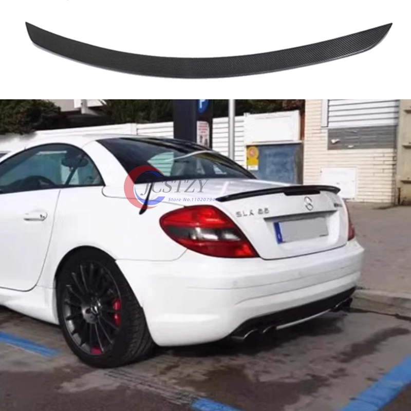 Для Benz SLK R171, задний спойлер багажника, крылья багажника для Benz SLK 200 SLK 35 Class R171 2005-2010, Стайлинг автомобиля из АБС-пластика Для Benz SLK R171, задний спойлер багажника, крылья багажника для Benz SLK 200 SLK 35 Class R171 2005-2010, Стайлинг автомобиля из АБС-пластика