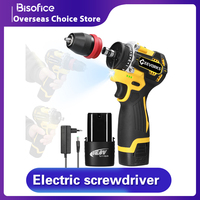 Geevorks 16.8V 2-in-1 Cordless Drill & Electric Screwdriver Brushless Motor with 45Nm Torque & 25+1 Settings for Home DIY