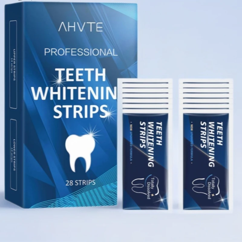 

1Box Professional Teeth Whitening Strips - 6% HP for Tobacco/Coffee Stain Removal & Enamel Safe (14 Pairs Kit)