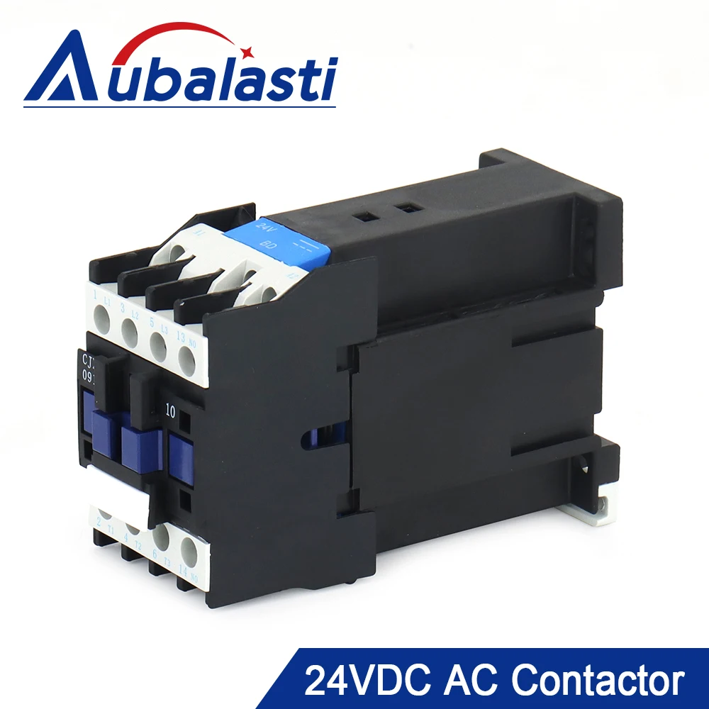 

Aubalasti DELIXI 24VDC 9A AC Contactor for Laser Machine CNC Vibrating Knife