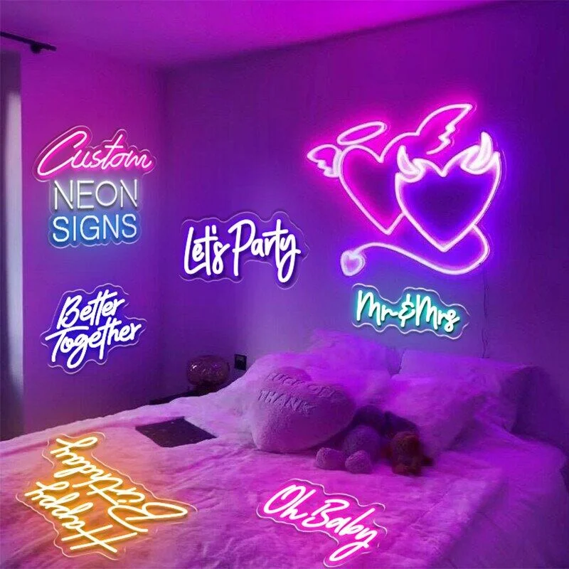 

STLF NO MOQ Dropshipping Bulk Supplier Fast Delivery Lc Custom Led Sign