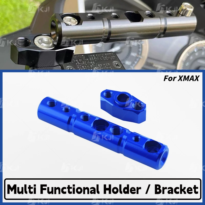 

For Yamaha XMAX 300/250/125/400/TECH MAX Crossbar Mirror Extension Bracket Phone Holder Accessories Parts