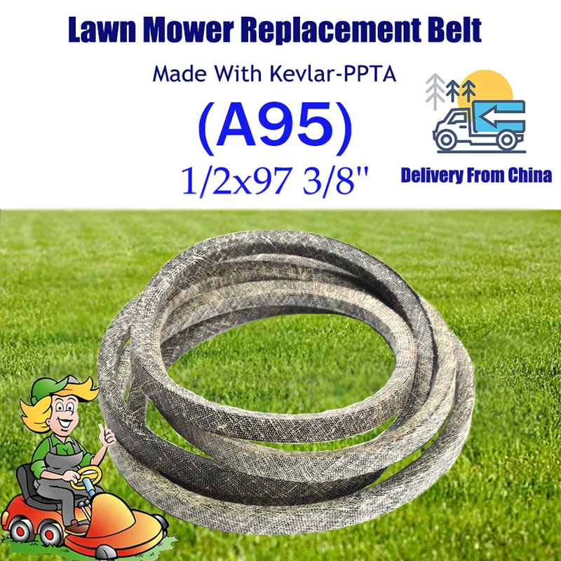 V-BELT for Lawn Mower Deck Belt (1/2