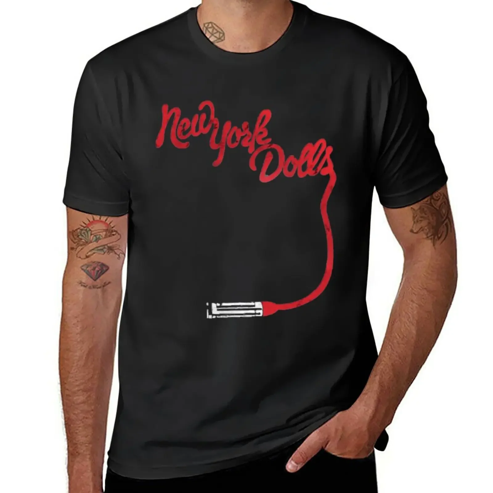 

New York Dolls T-Shirt sublime summer tops anime clothes designer t shirt men