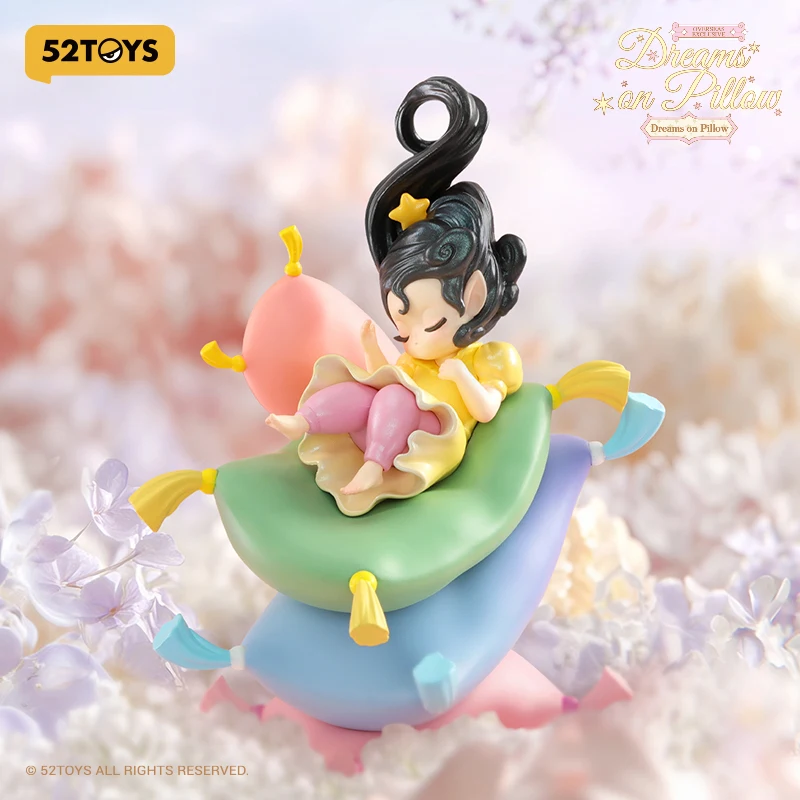 

52TOYS Sleep Overseas Эксклюзивная серия — мечты на подушке, высота: 15 см/5,91 дюйма