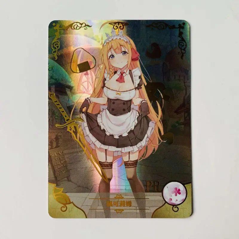 Anime Goddess Story Hayasaka Ai Kirigaya Suguha Pr Card Game Collection Rare Cards Children\'s Toys Boys Surprise Birthday Gifts