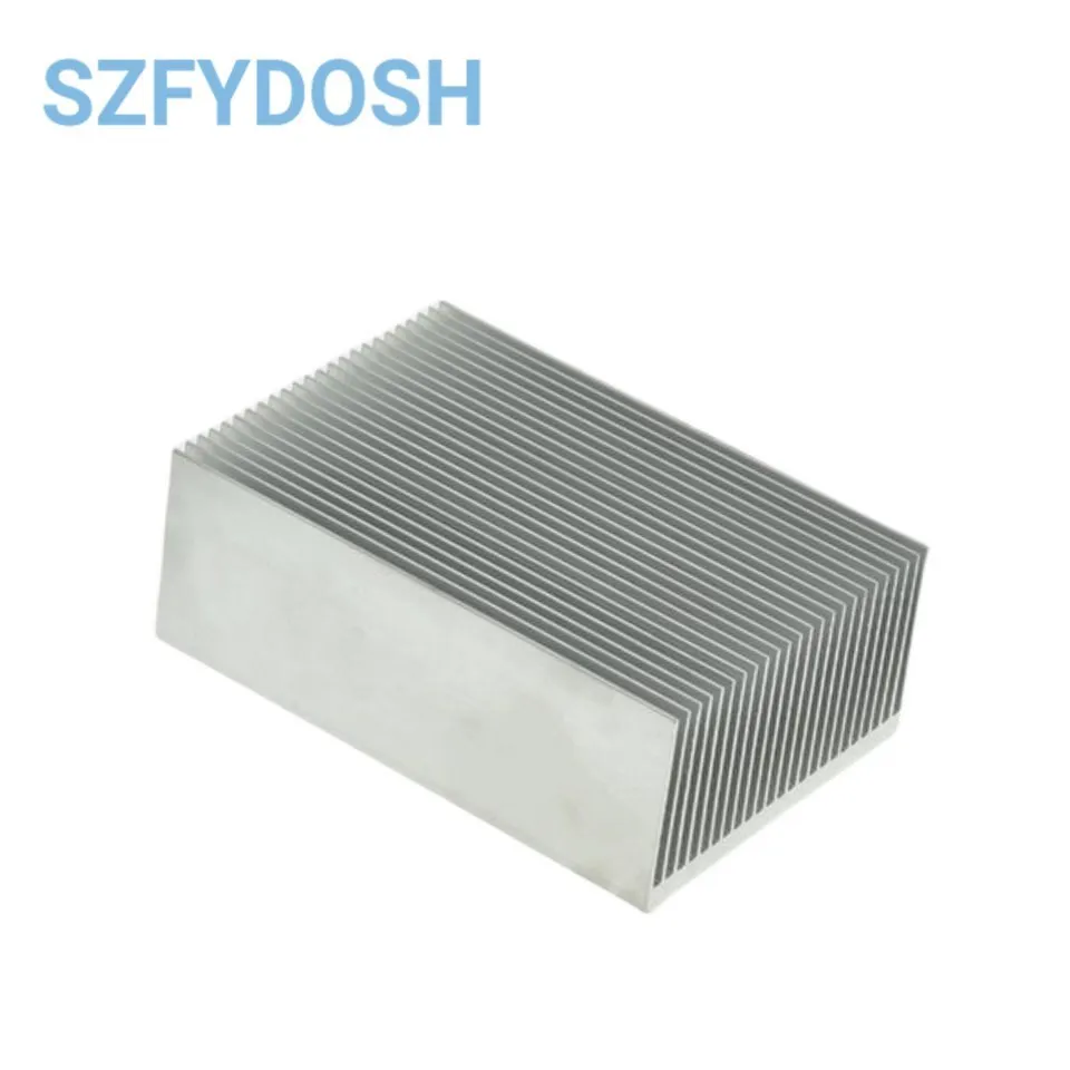 High Power Electronic Heatsink Radiator Cooler Radiator Aluminum 100X69X37MM Heat Sink  Fins Fine-toothed