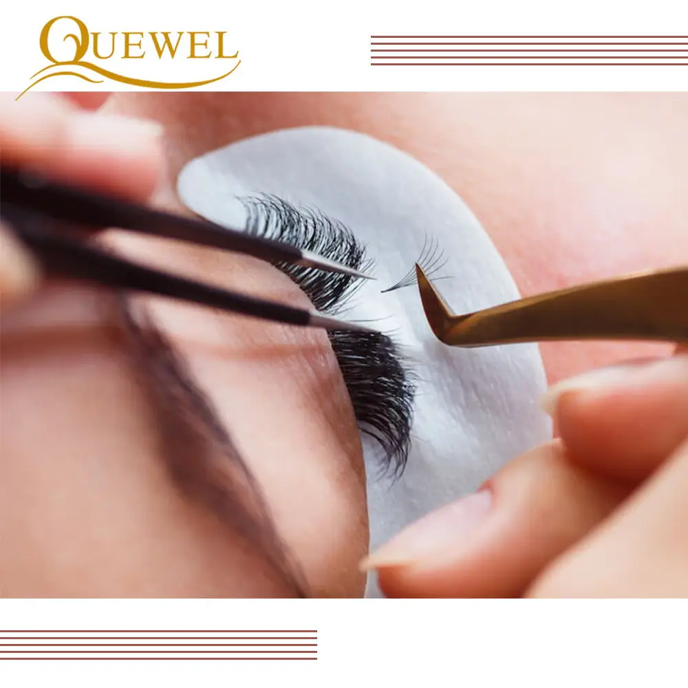 Quewel Eyelashes 12Lines Premade Volume Fans Eyelash Extension 3D/4D/5D/6D Short Stem False Mink Grafting Pre Made Lashes