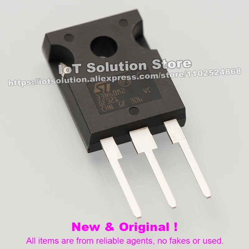 1PCS STGW40V60DF STGW25H120DF2 STW20NM50FD STWA65N65DM2AG SCTWA35N65G2V STW18N60DM2 STW30N65M5 STW75N60DM6