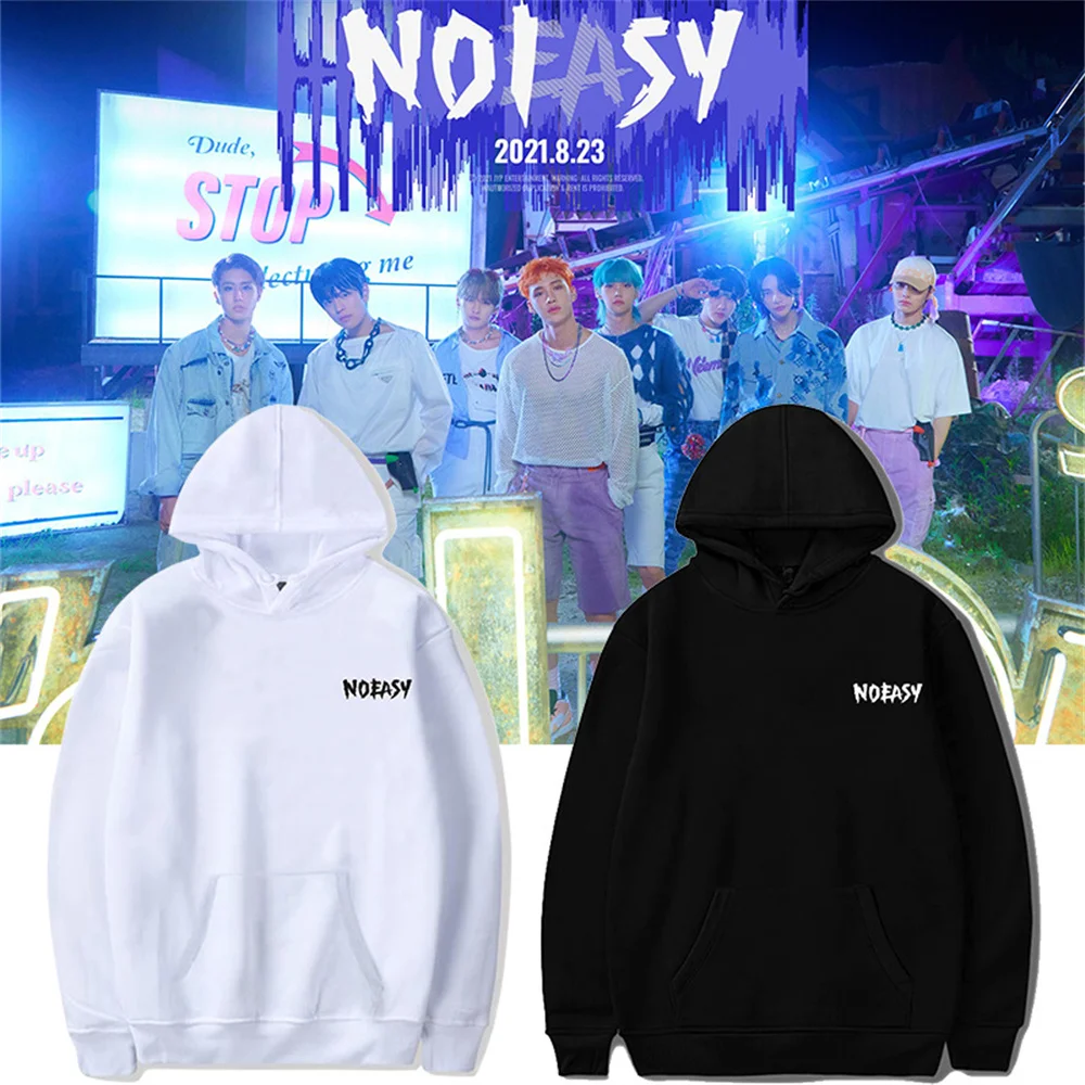 

2024 Hoodie Liar Anak-anak Noeasy Hoodie Kaus Kpop Hip-Hop Dengan Beludru Musim Gugur Musim Dingin Hoodie