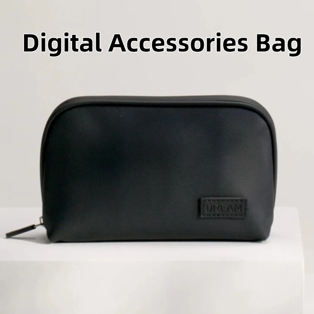 

Dust-proof Digital Storage Bag Protective Zipper Charger Storage Bag Portable Lightweight Digital Accessories Bag