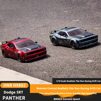 HNR H9802 1/10 RC 4WD Brushless Simulation Flat Run Drift Car 2.4G Remote Control High Speed Car Adult children Toy