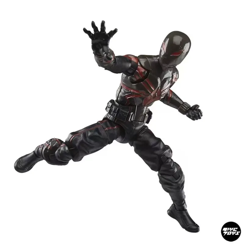オリジナルハスブロマーベルレジェンドシリーズマイルズモラレスブルックリン-2099-スーツスパイダーマン-2-アクション玩具フィギュアモデル装飾品
