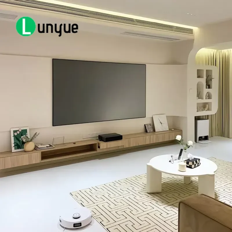 High End TV Cabinet Console Table with Drawer LED Lighting Modern Media Storage Unit for Living Room Bedroom Home Furniture