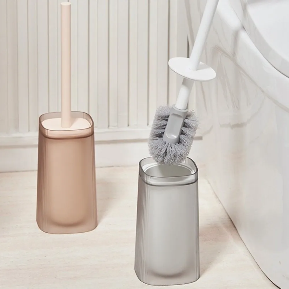

Long-Handled Toilet Brush No Dead Angles Detachable Brush Head Closestool Brush Plastic Toilet Scrubber Household Cleaning