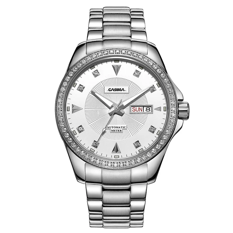 CASIMA Couple Watches Simple Trendy Fashion Watch Versatile Waterproof Luminous Men's Mechanical Watch Model PE-8803-1000