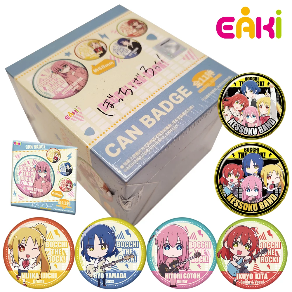 

Eaki Original Bocchi The Rock! Anime Peripheral Badges Collectible Goods Cute Pendants Exquisite Room Decoration Birthday Gifts