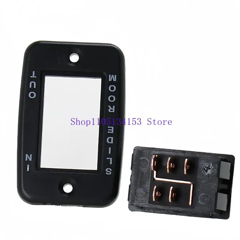 hg89 Campers-tuimelschakelaars met schuifmechanisme Eenvoudige vervanging Antislipoppervlakken Universeel voor campers