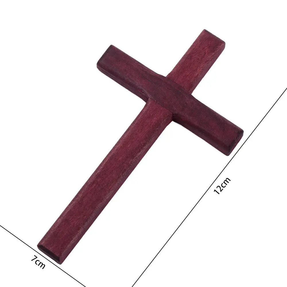 Necklace Pendant 12*7Cm Crucifix Jesus Christian Prayer Ornaments Christian Decor Pendant Cross