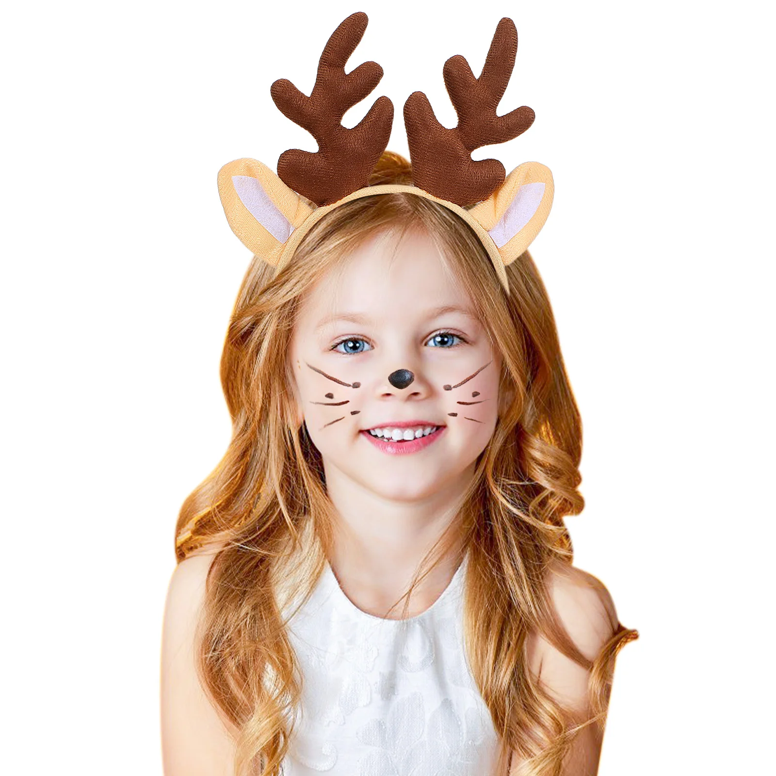 

Chic Antler Hairband Xmas LED Reindeer Headband Glowing Deer Ear Hair Hoop for Holiday Party Photo Props Festival Decor New