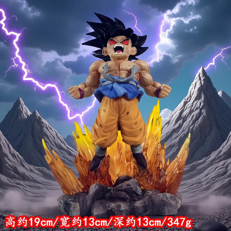 

Фигурка Сон Гоку Супер Сайян, аниме Dragon Ball GT Goku DBZ, экшн-фигурка, модель, подарки, коллекционные фигурки для детей, поза