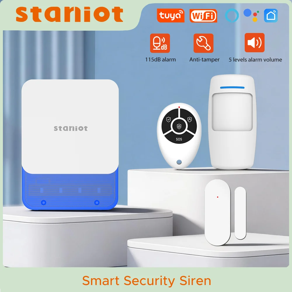 staniot-wifi-indoor-siren-wireless-alarm-security-system-smart-security-siren-tuya-accessories-remote-control-home-burglar-alarm