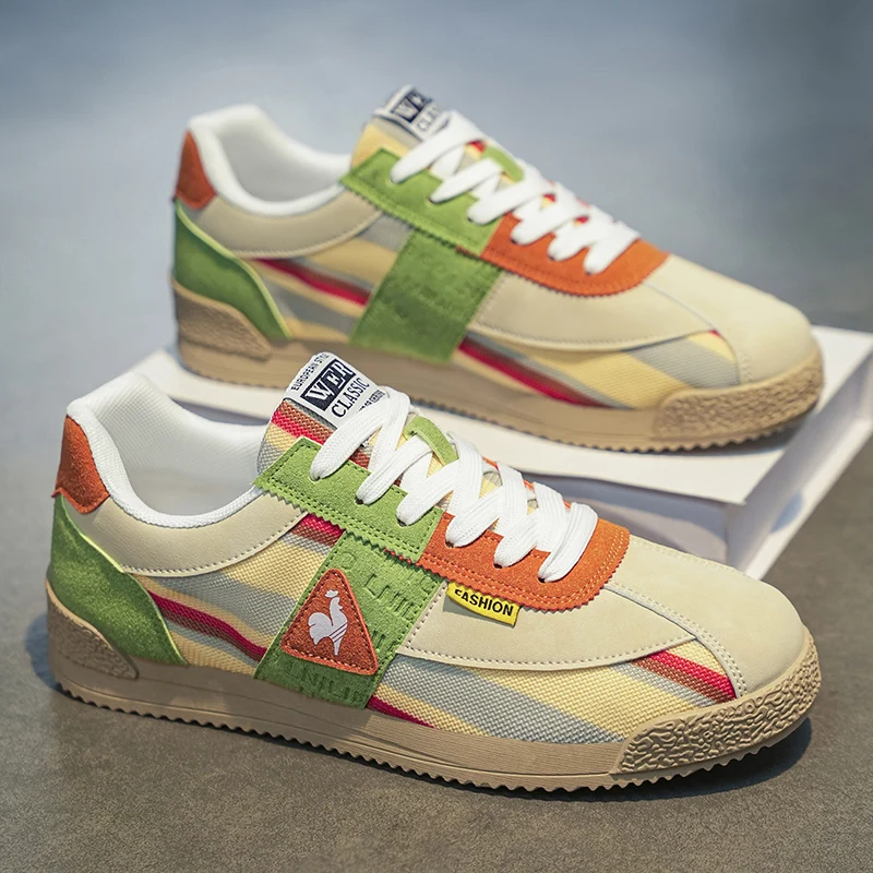 Chaussures de sport décontractées polyvalentes pour hommes, légères, antidérapantes, respirantes et résistantes à l'usure, nouvelle collection 2026, protection de la marque