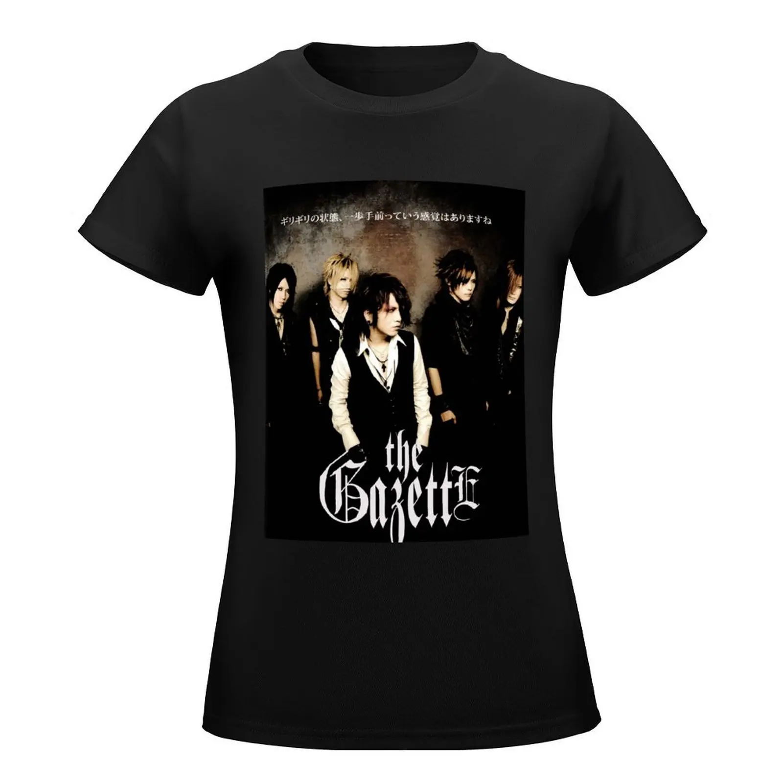 New cover the gazette lagu rock T-Shirt lady clothes cute clothes aesthetic clothes cute tops t shirt for Women