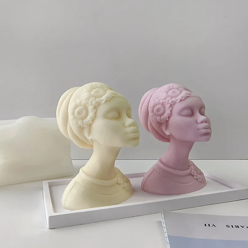 

3D силиконовая форма для девочек-подростков, «сделай сам», пластырь для Ароматических Свечей, украшение для дома, рукоделие