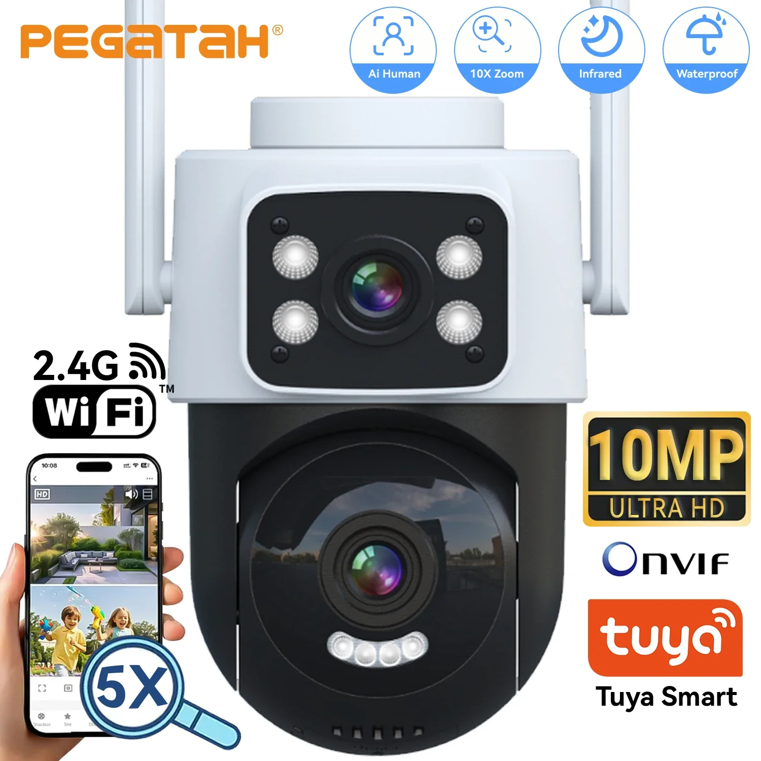 Tuya Smart 10MP Out…