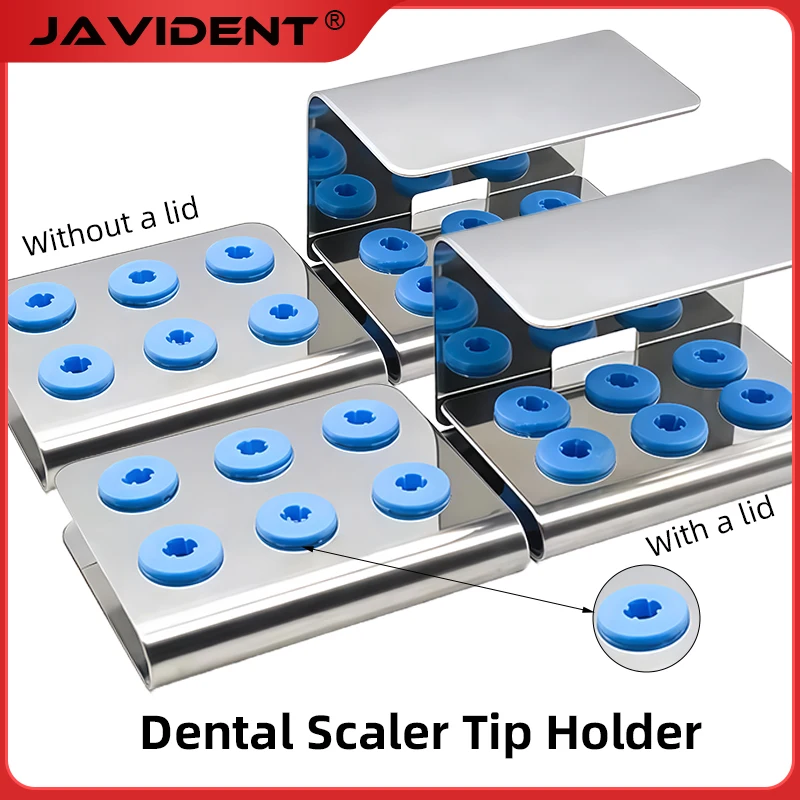 

1 шт. Подставка для дезинфекции насадок ультразвукового скалера – Универсальный контейнер для хранения насадок из нержавеющей стали – Держатель для стоматологических инструментов
