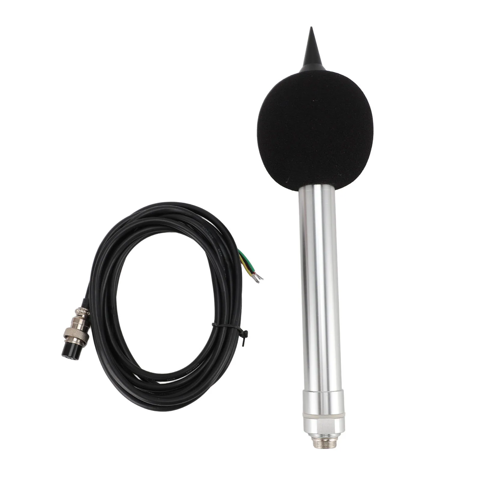 Sound Level Meter Probe Modular 20Hz To 12.5kHz Aluminum Alloy Noise Level Detector Sensor DC5V IP55 Protective for Industrial